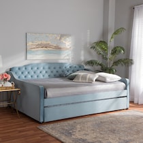 juana blue full bed   