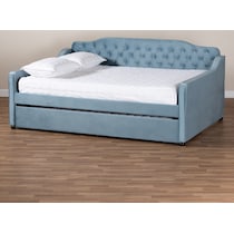 juana blue full bed   