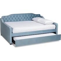 juana blue full bed   