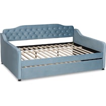 juana blue full bed   