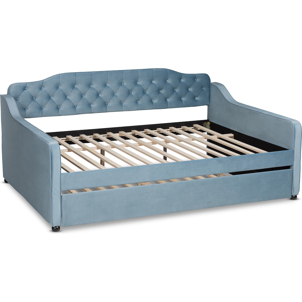 juana blue full bed   