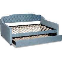 juana blue full bed   