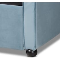 juana blue full bed   