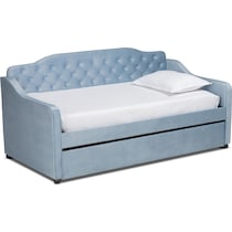 juana blue twin bed   
