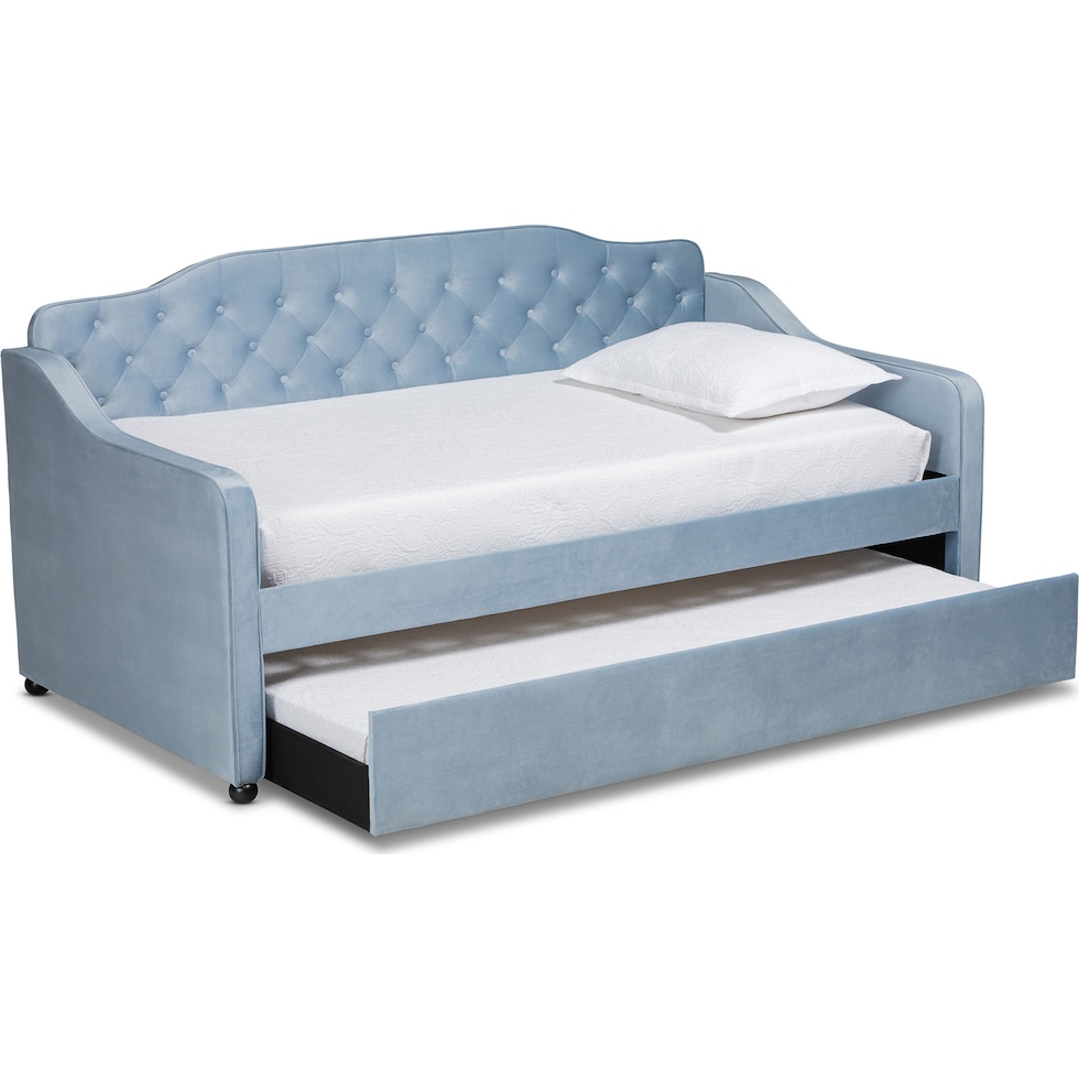 juana blue twin bed   