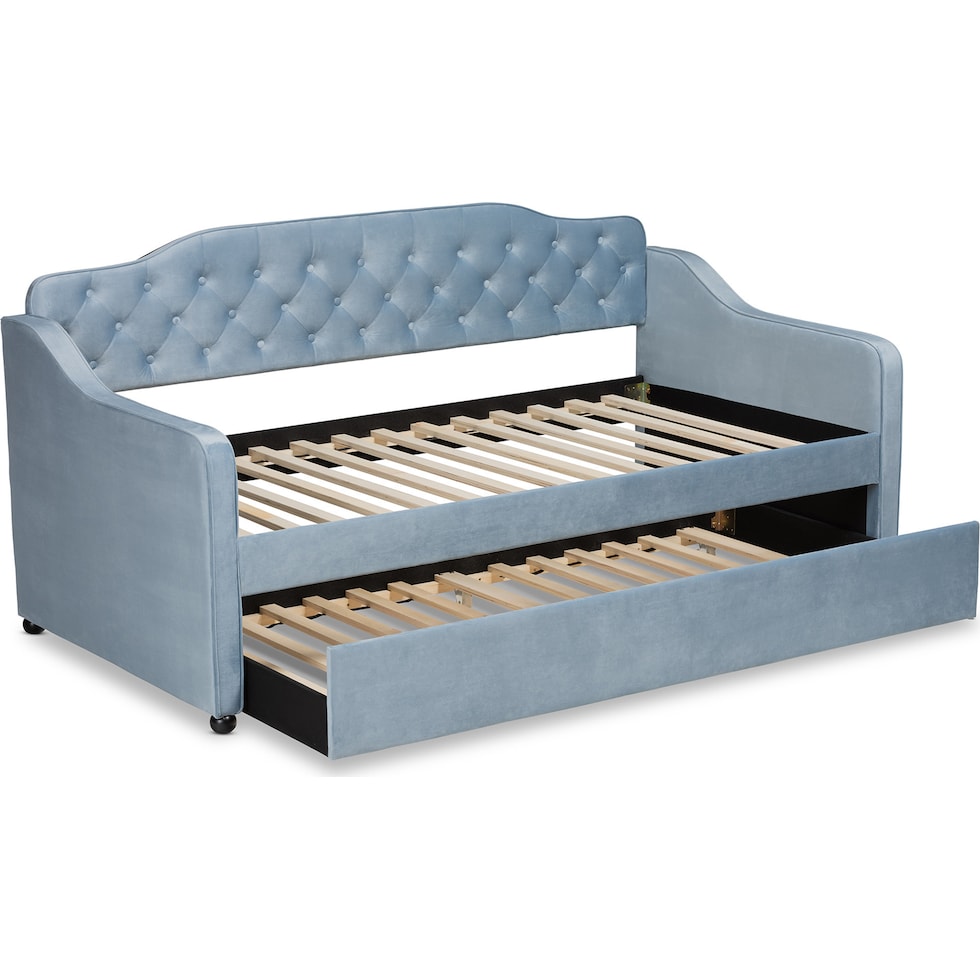juana blue twin bed   