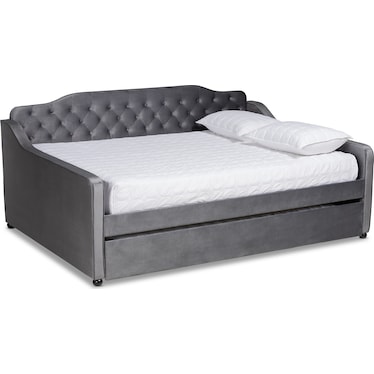 Juana Upholstered Daybed with Trundle