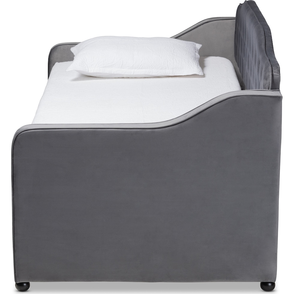 juana gray twin bed   