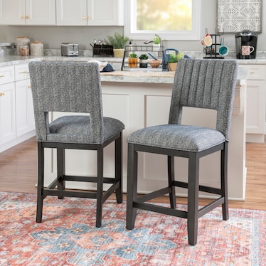 Erwin Set of 2 Counter-Height Stools