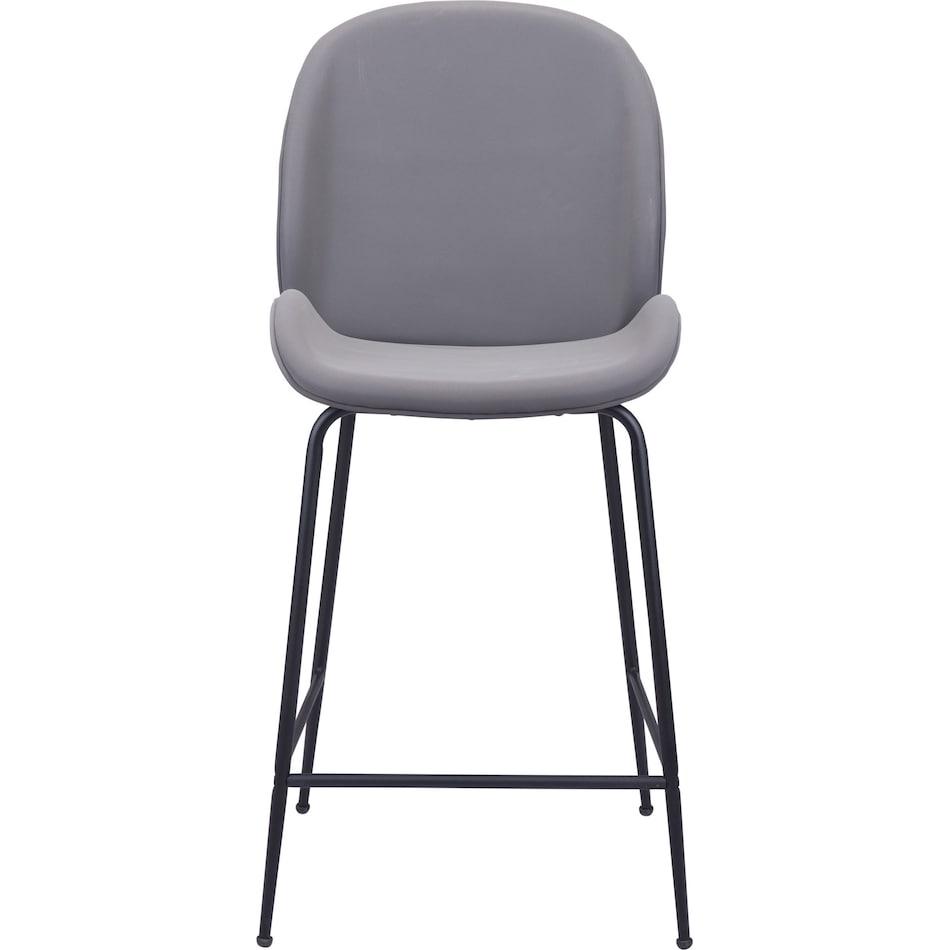 judah gray counter height stool   
