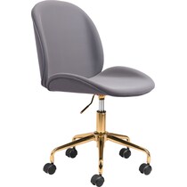 judah gray desk chair   