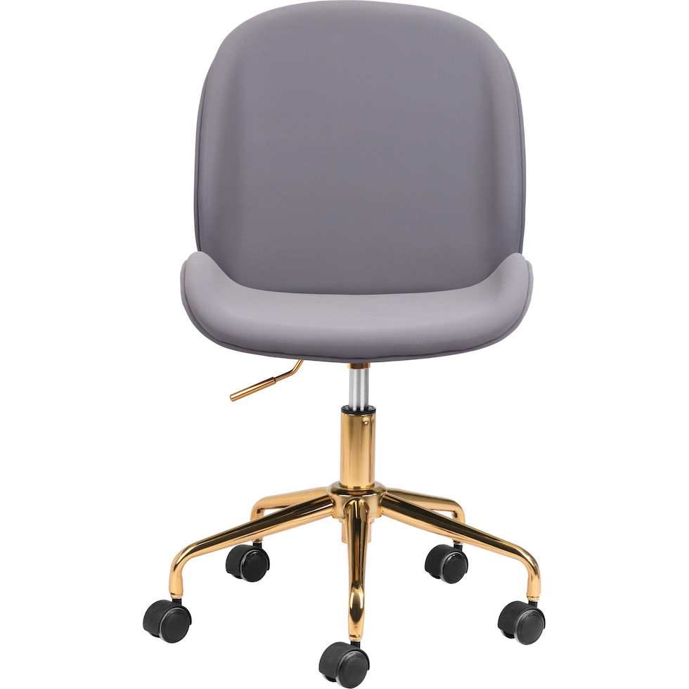 judah gray desk chair   