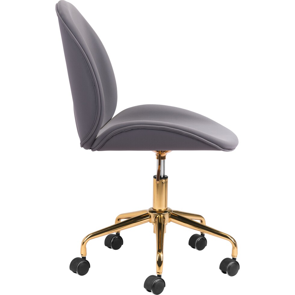 judah gray desk chair   