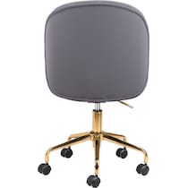 judah gray desk chair   