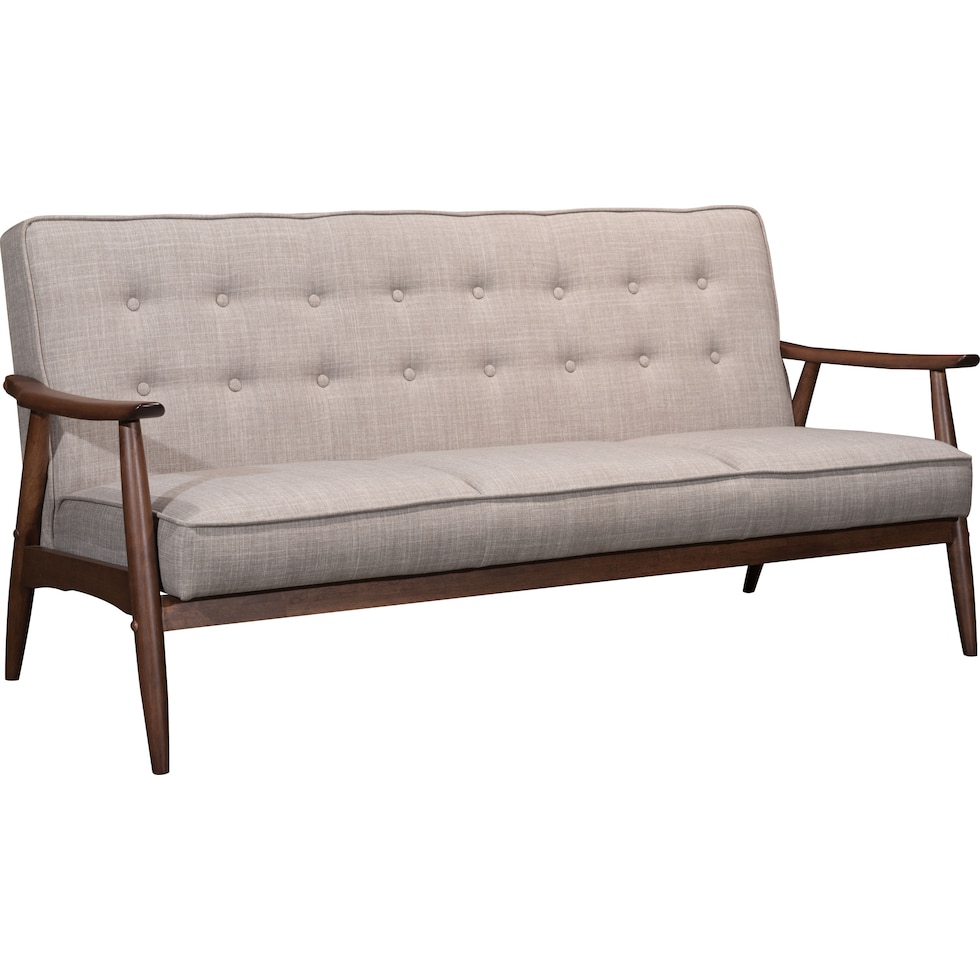 judy light brown sofa   