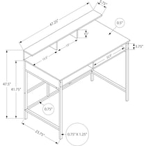 julia dimension schematic   