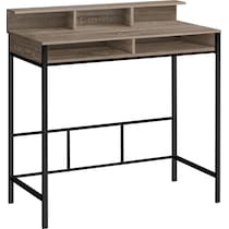 julia light brown desk   