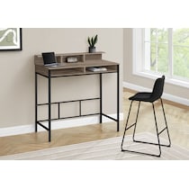 julia light brown desk   
