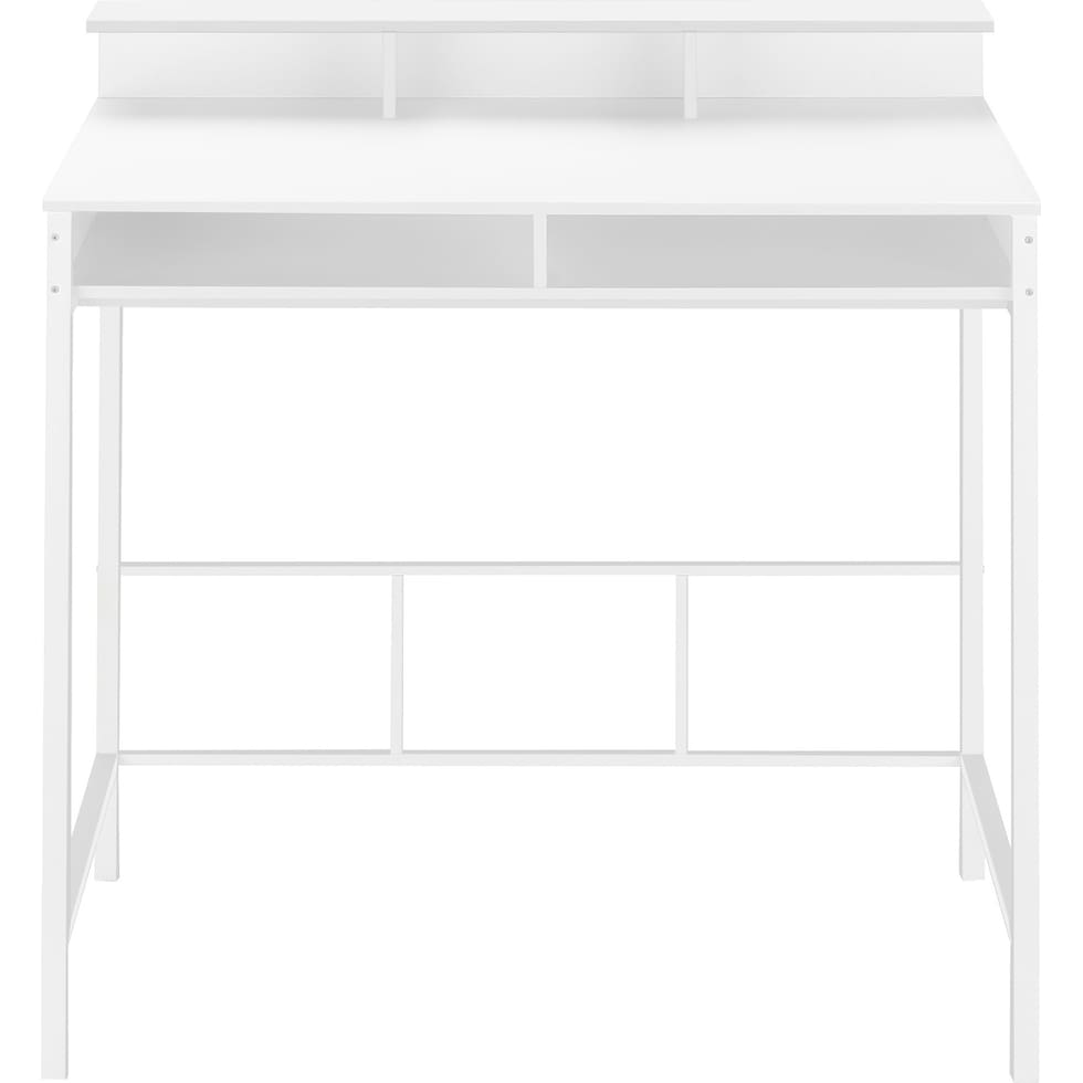 julia white desk   
