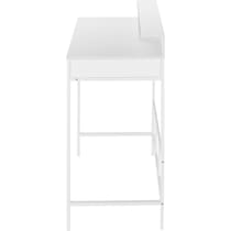 julia white desk   