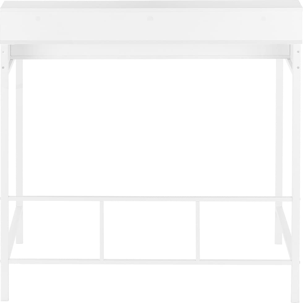 julia white desk   