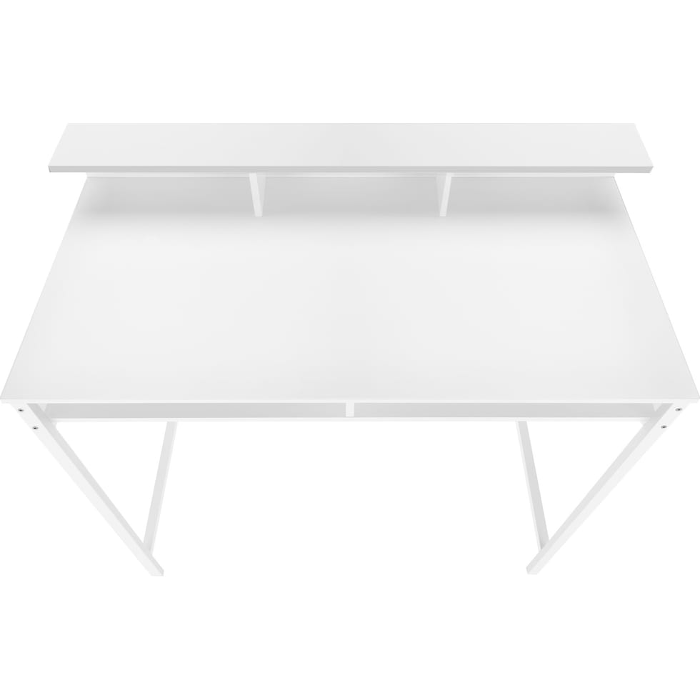 julia white desk   