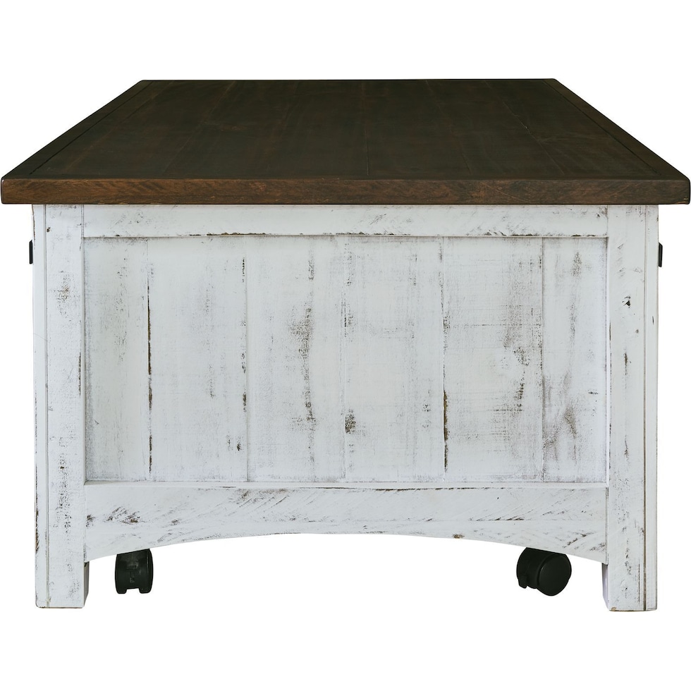 julian white coffee table   