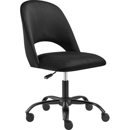 Juliette Office Chair - Black/Black