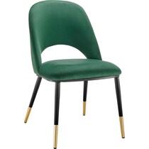 juliette olive black dining chair   