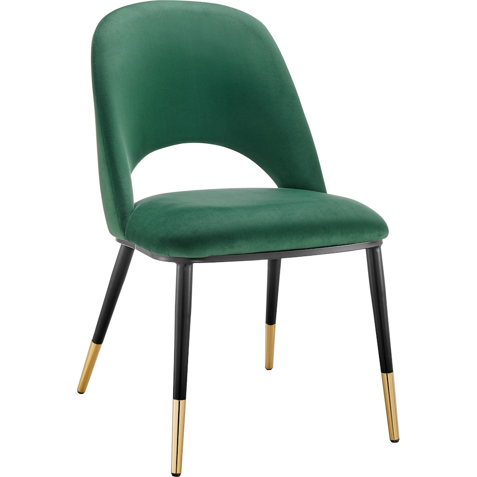 juliette olive black dining chair   