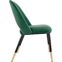 juliette olive black dining chair   
