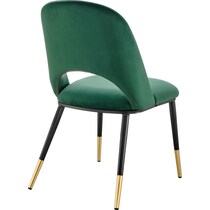 juliette olive black dining chair   