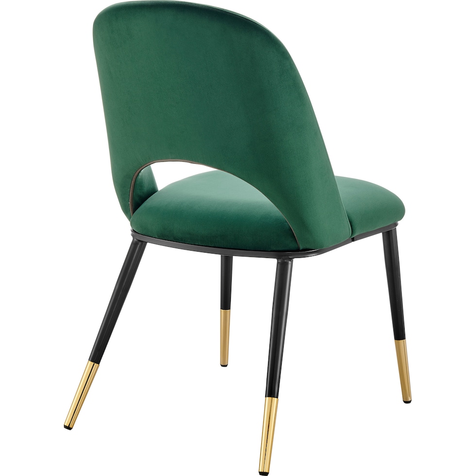 juliette olive black dining chair   