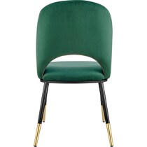 juliette olive black dining chair   