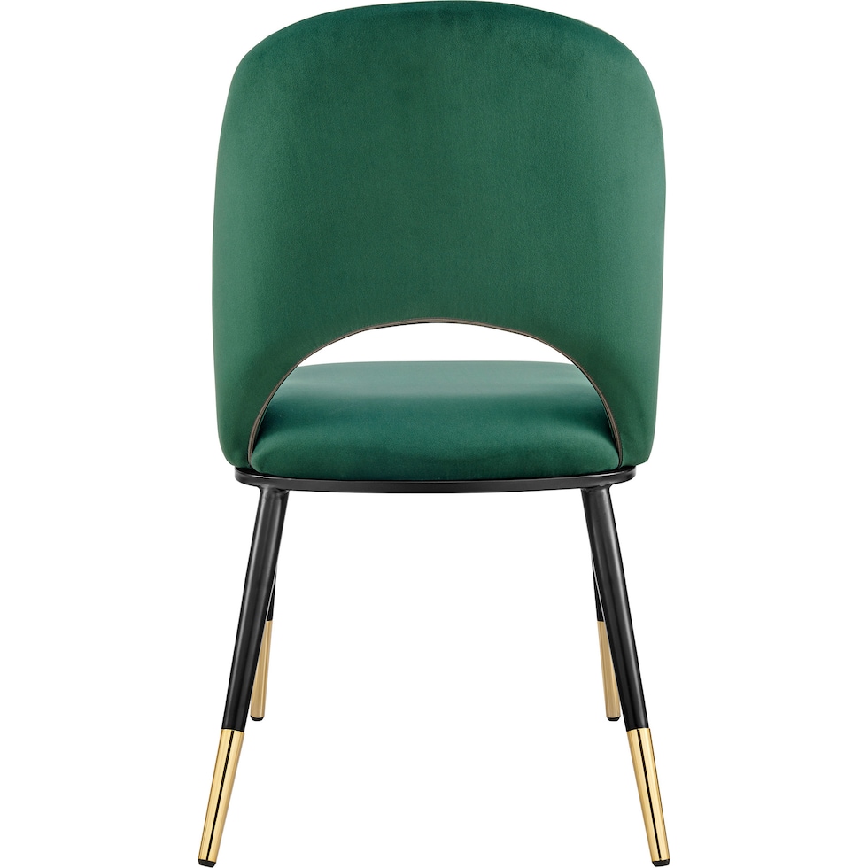 juliette olive black dining chair   