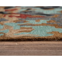 junie blue area rug  x    