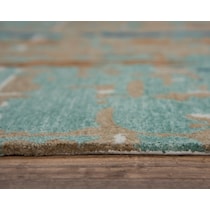 junie blue outdoor area rug   