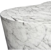 juno white coffee table   