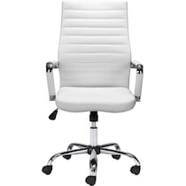 kaden white desk chair   