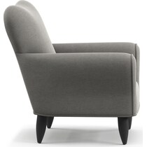 kady gray accent chair   