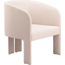 kady neutral accent chair   