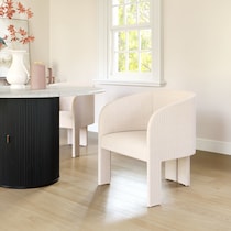 kady neutral accent chair   