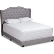 kallie gray king bed   