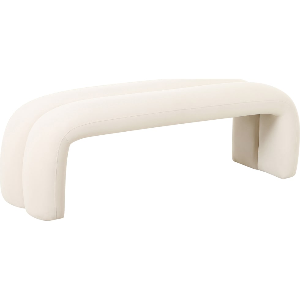 kalpana white bench   