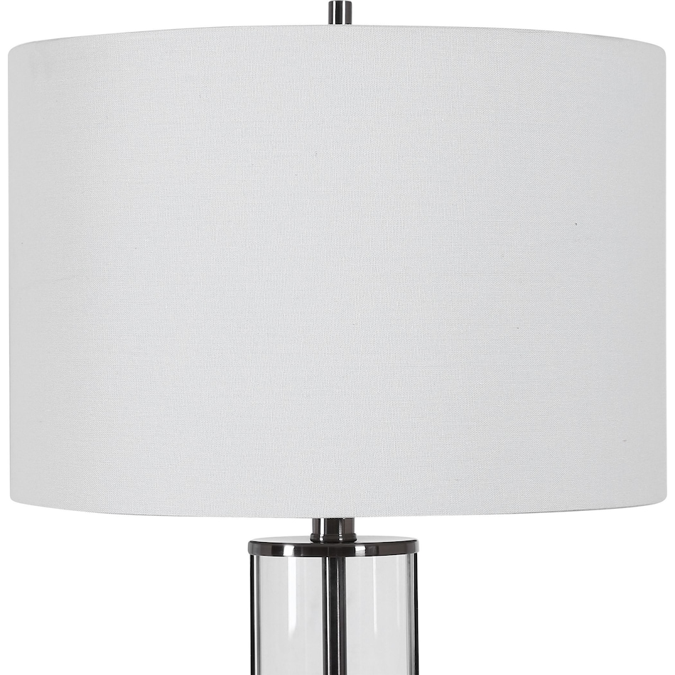 kameron gray table lamp   