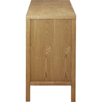 kameron light brown accent cabinet   