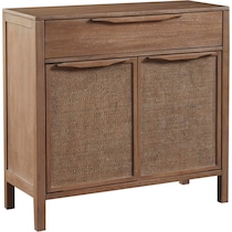 kami light brown accent cabinet   