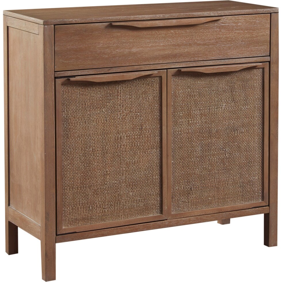 kami light brown accent cabinet   