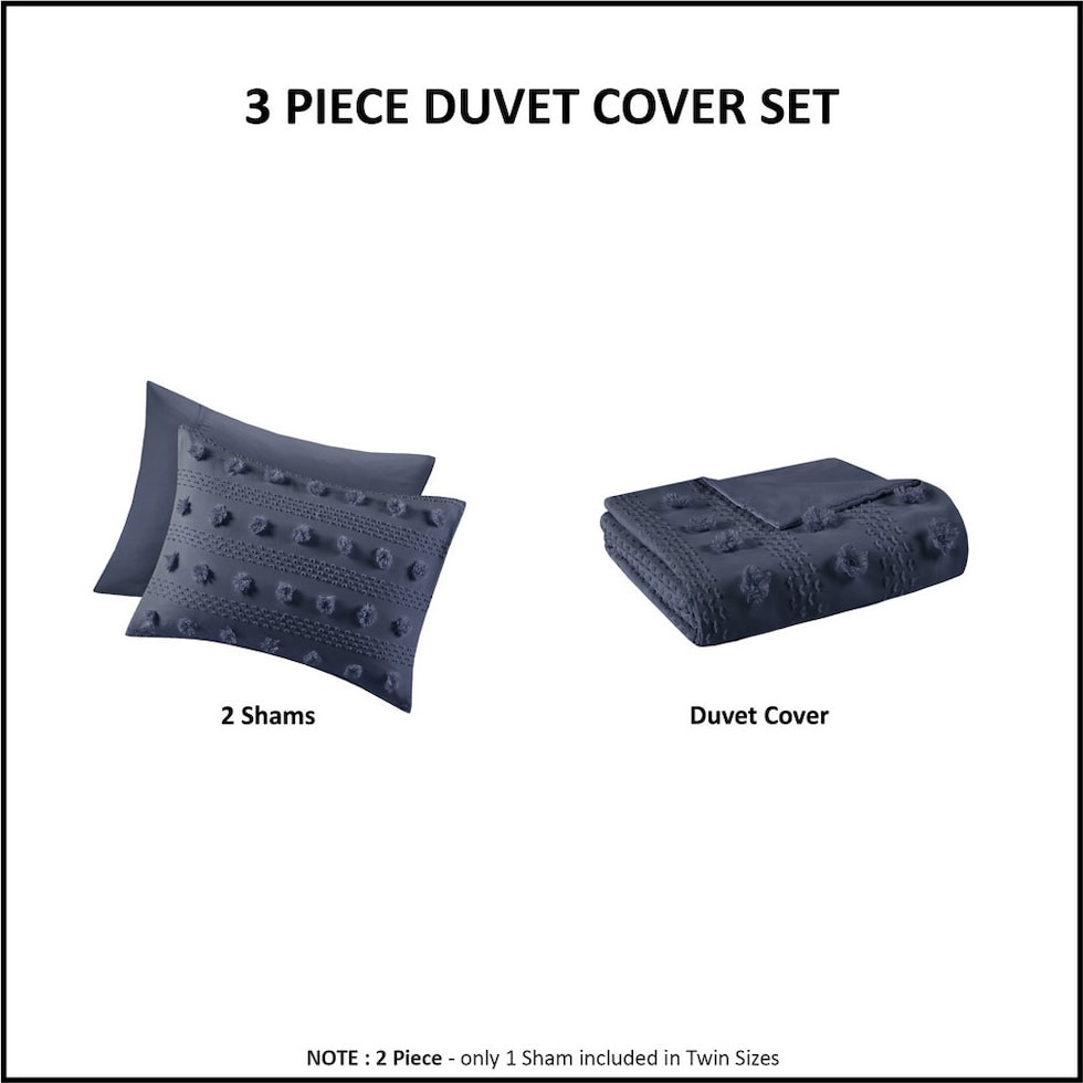 kamila blue full queen bedding set   