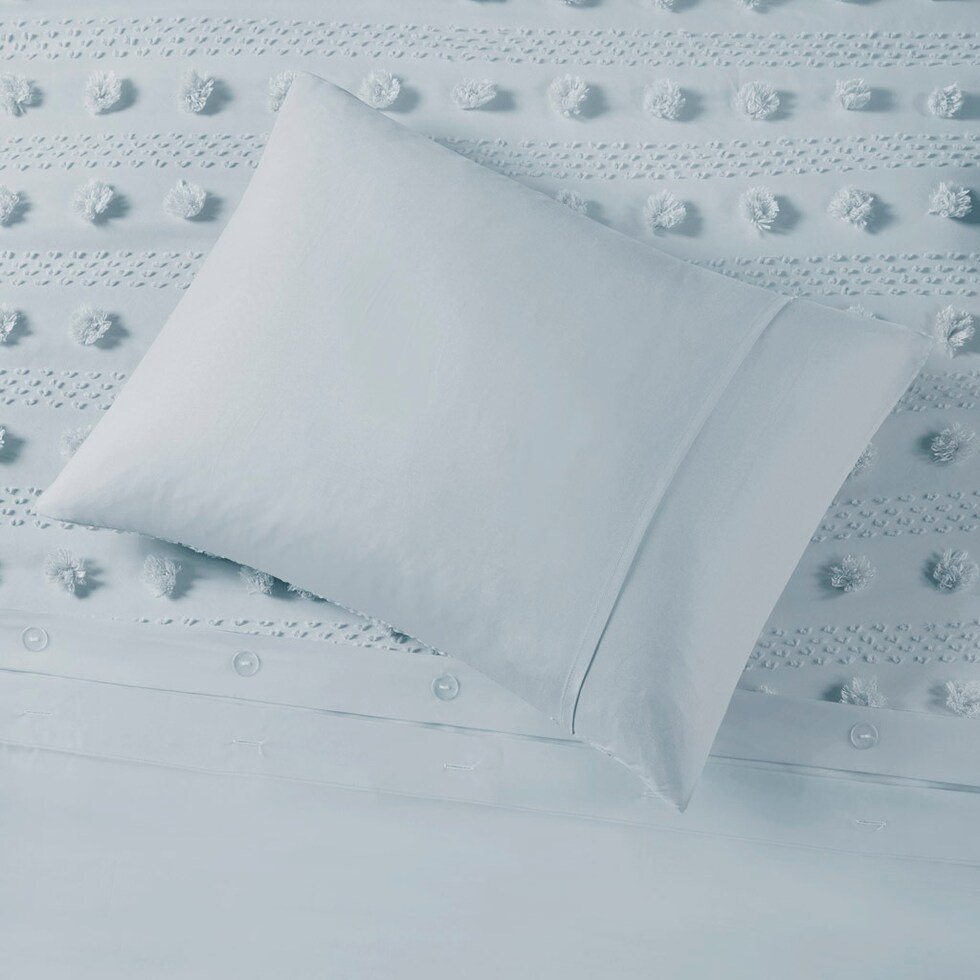 kamila blue twin twin xl bedding set   